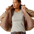 SALE-ARIAT LADIES REBAR ALL WEATHER SHERPA HOODIE